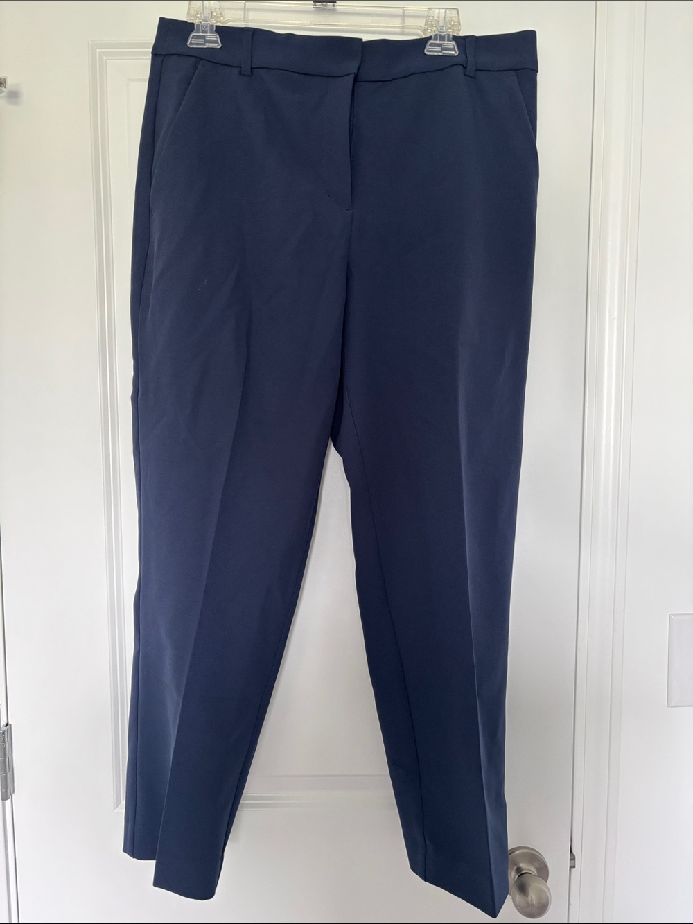 NWT Express Navy Tailored Women's Ankle Trousers